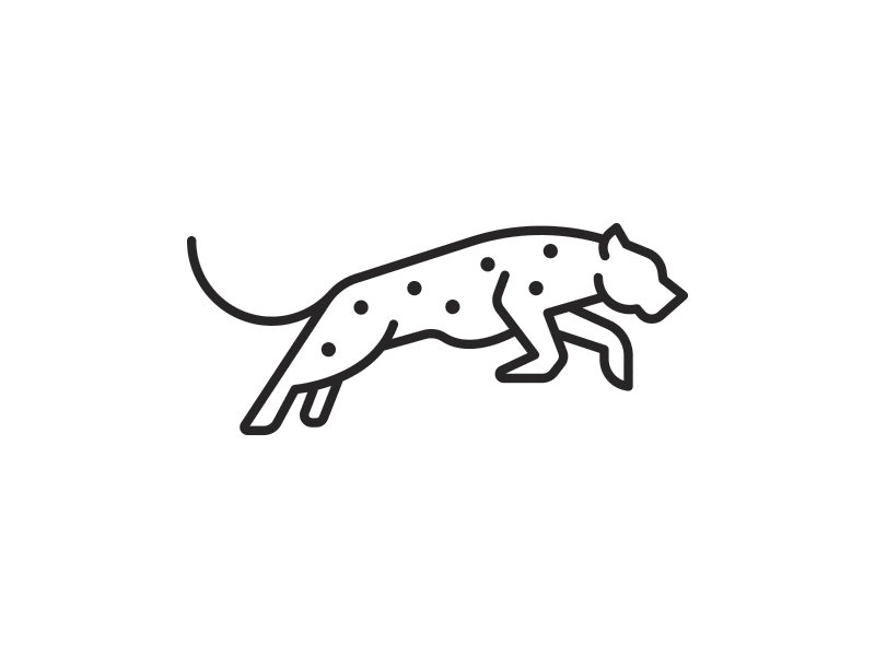 Giv Coffee blend cheetah coffee condor give hippo icons lion sloth