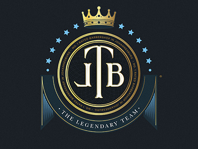 The Legendary Barbershop art artdirection branding creative design lettering type typography