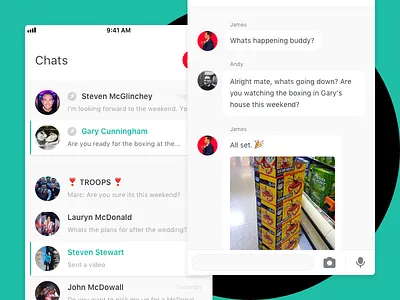 WhatsApp iOS11 design ios ios11 mobile design mobile ui ui user experience user interface ux