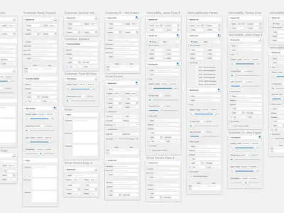 Utility Panels app application cheetah color flat graphic design product design ui ui design user interface ux visual design