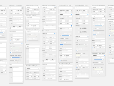 Utility Panels app application cheetah color flat graphic design product design ui ui design user interface ux visual design