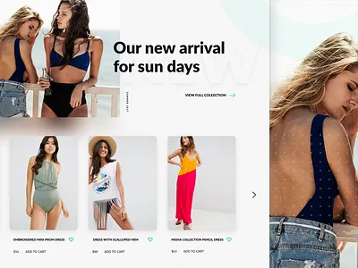 Fashion Ecommerce Product list page ecommerce fashion landing page minimalist ui ux webdesign