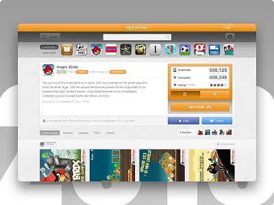 appydays Concept - 2010 apple apps ui ux website
