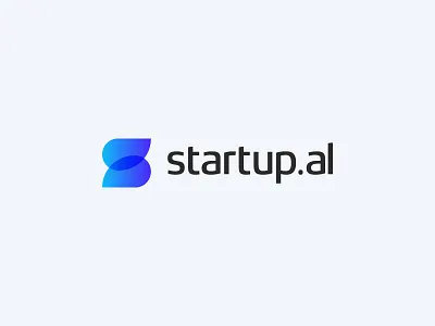STARTUP.AL | Job board and portfolio hosting website branding gradients identity job board logo design mark portfolio s snapshot startup startups