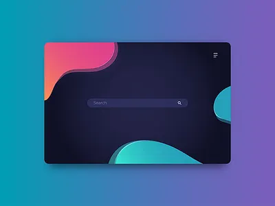 Search Landing Page design landing page search ui web web design