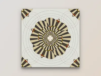 Faces N° 01 characters circus decorative faces graphics illustration prints