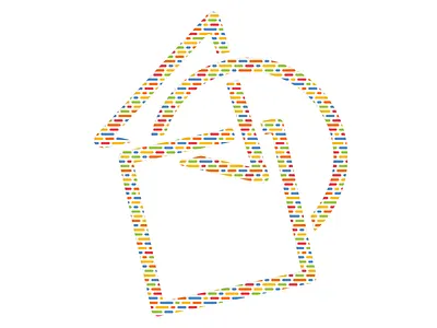 Digital Education Summit blue brand conference digital education green orange pattern pills red summit yellow