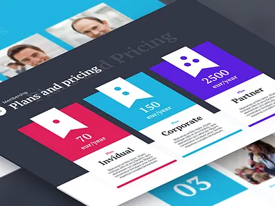 Business university landing page blocks building business landing page plans pricing serif ui university web