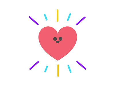 Little blobs blog cute design emoji flat icon illustration little minimal post tiny