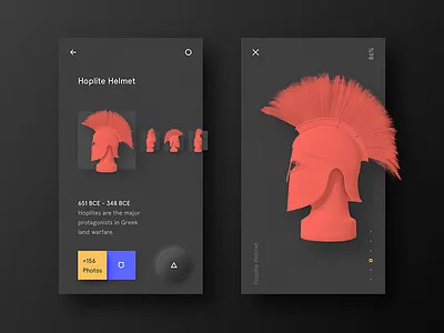 Hoplite Helmet antique clear dark greek helmet hoplite minimalist red simple ui ui freestyle what if