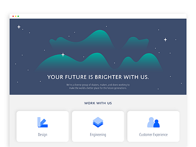 050 - Job Posting 050 career daily ui design future illustration job posting join us responsive uiux web