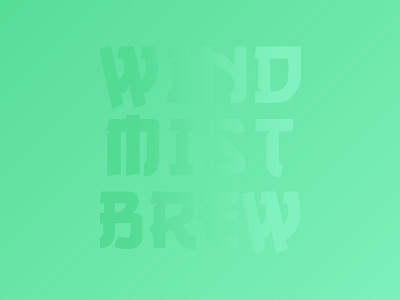 Wind Mist Brew Screensaver branding esports logo logo design panda sports logo warcraft