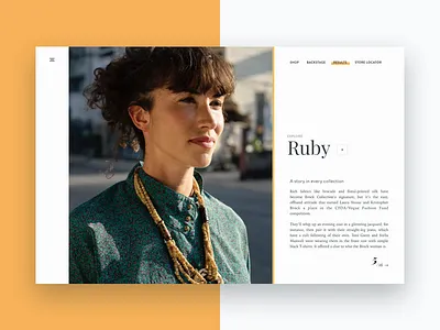 Article overview article blog commerce landing page post site store story ui web