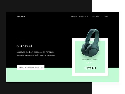 Header Exploration color design flat header hero interface landing typography ui user interface vector web