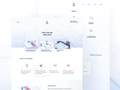 MultiWash help page blue car clean faq fleet help illustration landing simple wash white