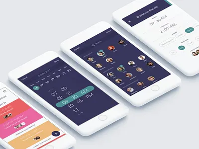 Meetings concept interface meetings ui