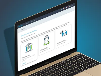 Support Page WIP cards graphics illustrations material telehealth ui ux web