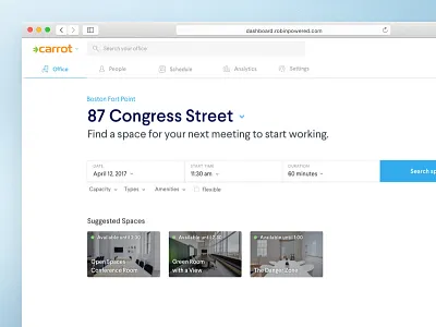 Life Sized Building Names 🏢 dashboard filtering hierarchy robin scheduling search