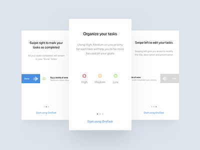 To Do App ios minimal mobile app product design ui design web