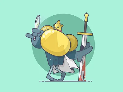 I feel pretty, oh so pretty... blood game of thrones got illustration knight line art pretty sandor clegane sword the mountain