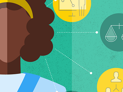 Sophia online course course developing education illustration member online private practice ui university vector