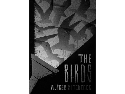 The Birds birds graphic hitchcock light movie pattern retro seagulls texture torch type