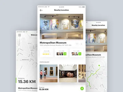 Nearby Location Finder App app distance finder location map nearby place