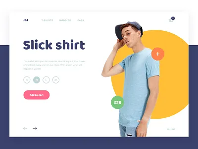 Color Exploration clean color design exploration webdesign webshop website