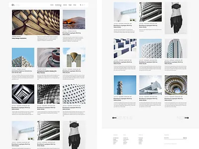 WordPress Magazine | Homepage Grid v1 blog clean envato freelance homepage magazine minimal pixelthrone theme themeforest website wordpress