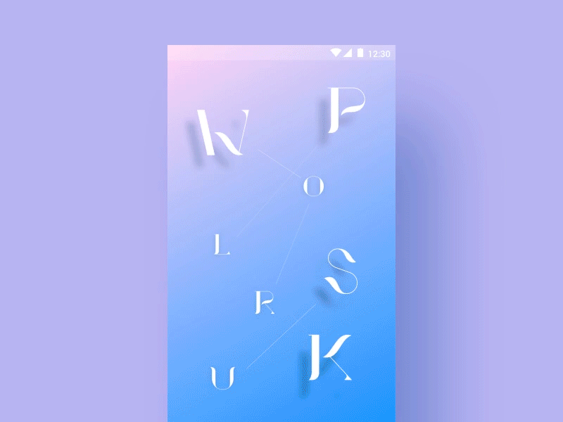 Sign in ae android app gif in login sign start ui ux
