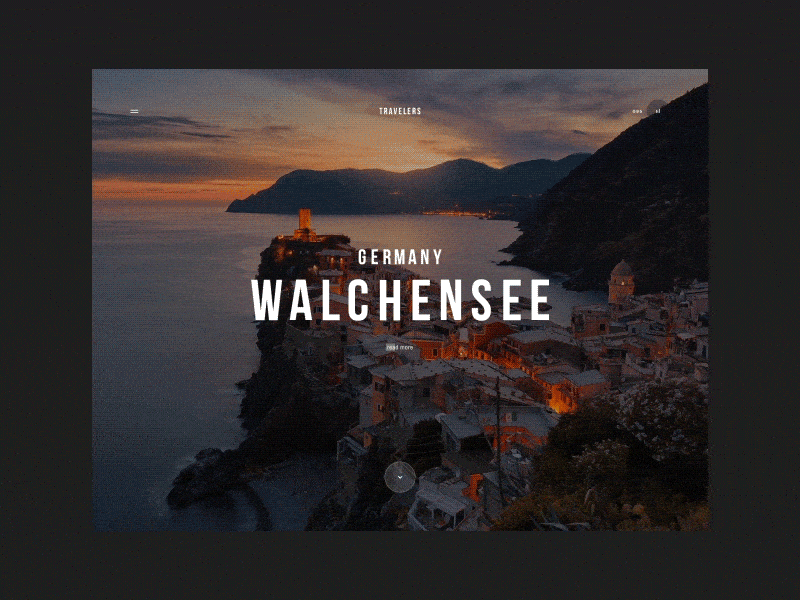 T R A V E L E R travel travel ui travel web travel web design ui design ux design web ui