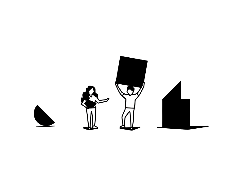 ✏️ Slite Illo happiness hero illustration landing page people