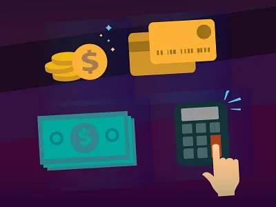 Show me the Money bank buenos aires finances illustration money numbers vector