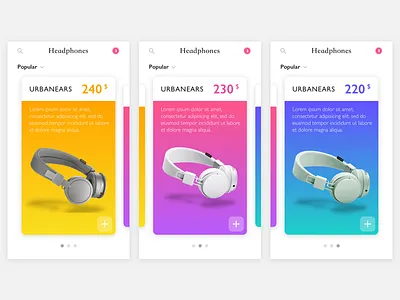 Mobile Parallax headphone parallax