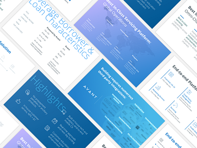 Slides deck gradient powerpoint presentation slides