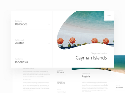 La Playa app branding design homepage layout mobile re design typography ui ux webdesign website