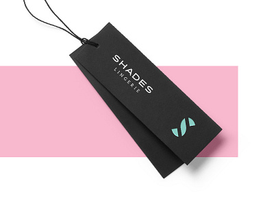 Shades Lingerie branding lingerie logo mark monogram packaging s type typography