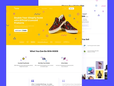 Shopify Sale Boosting App Landing Page boost gadgets landing sale shop shopify