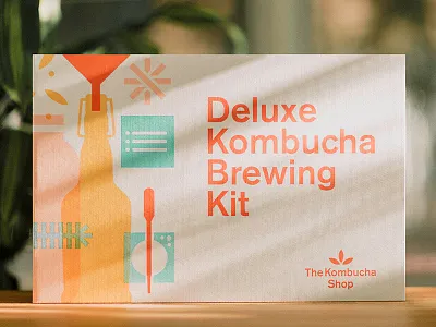 The Kombucha Shop kombucha packaging