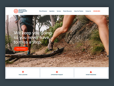 Head, shoulders, knees… bone health branding design exercise health homepage medical orthopaedics orthopedics ui ux web design