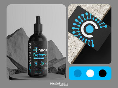 Chaga Defense – Premium Supplement Packaging | PixelsStudio