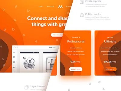 M Connect and share v1.1 download features free kalman landing magyari norde orange page plans pricing psd
