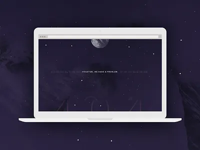 Daily UI - 008 - 404 Page 404