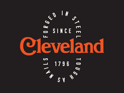 Livin' In Sin With A Safety Pin, Cleveland Rocks apparel cleveland design flat icon industrial logo type typeface typography