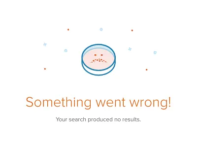 Error State 404 app design error page