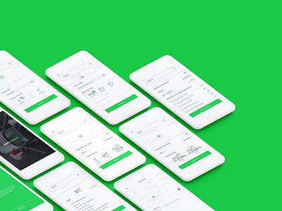 Letz Wash App Screens android app car clean cleanlook cleanui ios letzwash ui ux wash