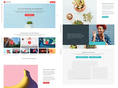Simple Habit landing page app branding design flat icon mobile type ui typography ux web