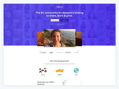The Designership community design design community design feedback dribbble invites forum slack the designership
