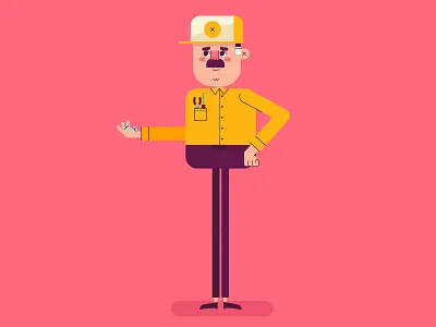 Frankenstein screw seller flat frankenstein illustration motion screw