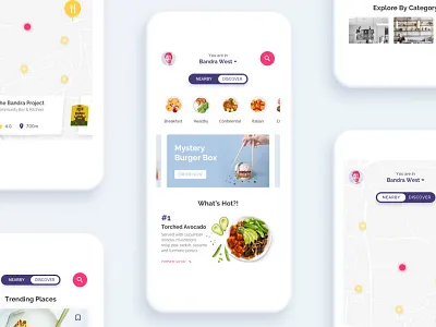 Restaurant Discovery & Food Ordering App app food food ordering food delivery ios illustrations restaurant ui ux